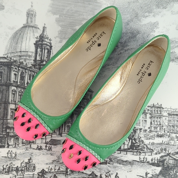 kate spade Shoes - Kate Spade New York Watermelon Flats | Size 7.5